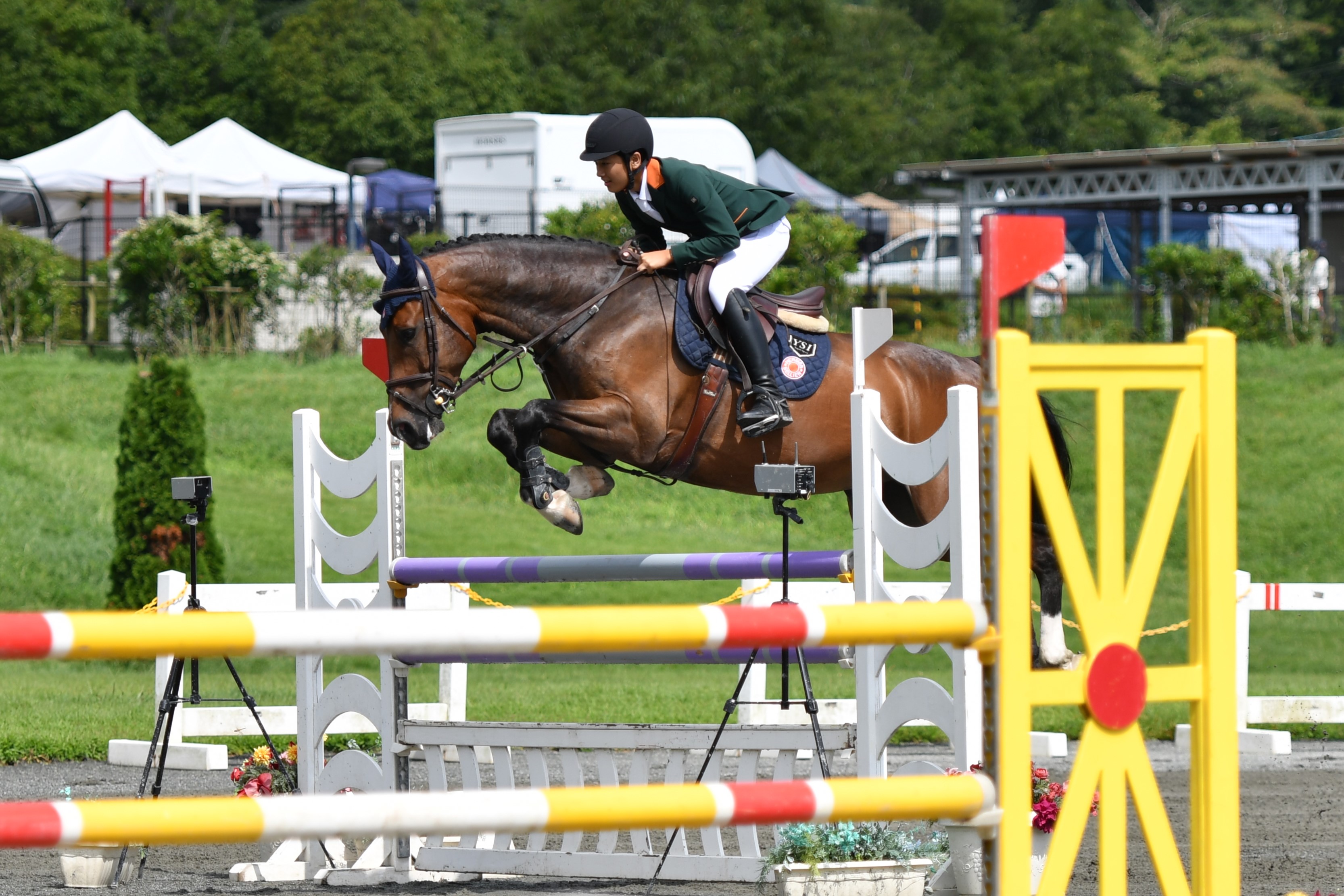 全日本ジュニア障害》最終日レポート 公益社団法人 日本馬術連盟